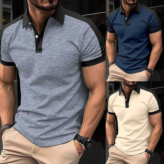 Bundle Of 3 Designer Summer Tshirt's MSDTS-03 (Grey+Skin+D.Blue)