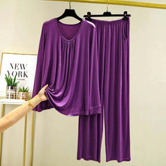 Neck Geadar-Style 2-Pcs Lounge And Night Wear Suit. WLW-14 Neck Geadar-Style 2-Pcs Lounge And Night Wear Suit. WLW-14