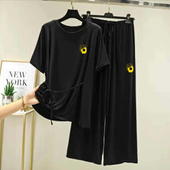 Dori-Style Logo-Printed 2-Pcs Lounge And Night Wear Suit. WLW-15 Dori-Style Logo-Printed 2-Pcs Lounge And Night Wear Suit. WLW-15