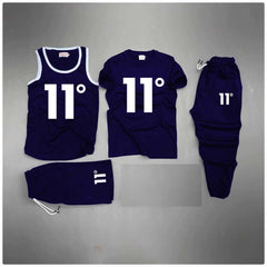 Blue 11-Degree Printed Bundle Of 4 Dry-Fit Complete Summer Deal. Blue 11-Degree Printed Bundle Of 4 Dry-Fit Complete Summer Deal.