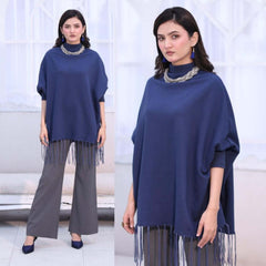 Bat-Wing Style Winter Poncho. Bat-Wing Style Winter Poncho.