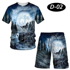 Premium Quality 2-Pcs 3D Printed Summer Suit. Premium Quality 2-Pcs 3D Printed Summer Suit.