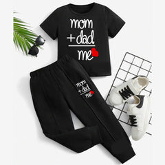 M+D=Me Kids Trouser Pintex Style 2-Pcs Summer Suit. (HTS+TR) M+D=Me Kids Trouser Pintex Style 2-Pcs Summer Suit. (HTS+TR)