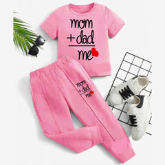 M+D=Me Kids Trouser Pintex Style 2-Pcs Summer Suit. (HTS+TR) M+D=Me Kids Trouser Pintex Style 2-Pcs Summer Suit. (HTS+TR)