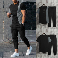 Contrast Patch-Work Pintex Style 2-Pcs Summer Suit. Contrast Patch-Work Pintex Style 2-Pcs Summer Suit.