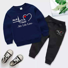 MD Life-Line Kids Sweat Style 2-Pcs Winter Tracksuit. MD Life-Line Kids Sweat Style 2-Pcs Winter Tracksuit.