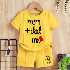 M+D=Me Kids Pintex Style 2-Pcs Summer Suit. (HTS+SH) M+D=Me Kids Pintex Style 2-Pcs Summer Suit. (HTS+SH)