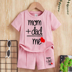 M+D=Me Kids Pintex Style 2-Pcs Summer Suit. (HTS+SH) M+D=Me Kids Pintex Style 2-Pcs Summer Suit. (HTS+SH)