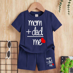 M+D=Me Kids Pintex Style 2-Pcs Summer Suit. (HTS+SH) M+D=Me Kids Pintex Style 2-Pcs Summer Suit. (HTS+SH)