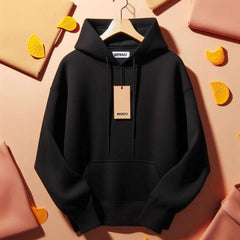 Pull-Over Style Casual Winter Hoodie For Her. Pull-Over Style Casual Winter Hoodie For Her.