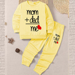 M+D=Me Kids Sweat Style 2-Pcs Summer Suit. (FTS+TR) M+D=Me Kids Sweat Style 2-Pcs Summer Suit. (FTS+TR)