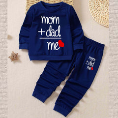 M+D=Me Kids Sweat Style 2-Pcs Summer Suit. (FTS+TR) M+D=Me Kids Sweat Style 2-Pcs Summer Suit. (FTS+TR)