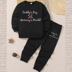 DB & MW Kids Sweat Style 2-Pcs Summer Suit. (FTS+TR) DB & MW Kids Sweat Style 2-Pcs Summer Suit. (FTS+TR)