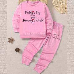 DB & MW Kids Sweat Style 2-Pcs Summer Suit. (FTS+TR) DB & MW Kids Sweat Style 2-Pcs Summer Suit. (FTS+TR)