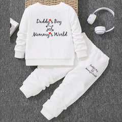 DB & MW Kids Sweat Style 2-Pcs Summer Suit. (FTS+TR) DB & MW Kids Sweat Style 2-Pcs Summer Suit. (FTS+TR)