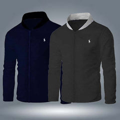 Bundle Of 2 RL Casual Printed Winter Zipper Upper. Bundle Of 2 RL Casual Printed Winter Zipper Upper.