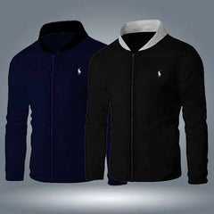 Bundle Of 2 RL Casual Printed Winter Zipper Upper. Bundle Of 2 RL Casual Printed Winter Zipper Upper.