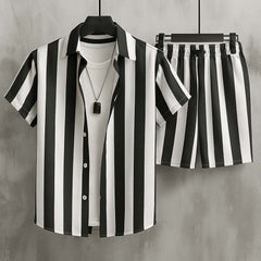 All-Over 3D Printed Premium Quality Dry-Fit 2-Pcs Summer Suit. MS3D-12 All-Over 3D Printed Premium Quality Dry-Fit 2-Pcs Summer Suit. MS3D-12