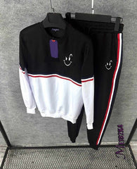 T-Stripe Naughty Printed Sweat Style Winter 2-Pcs Tracksuit. MWTS-505 T-Stripe Naughty Printed Sweat Style Winter 2-Pcs Tracksuit. MWTS-505