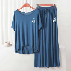 RH-Style Logo-Printed 2-Pcs Lounge And Night Wear Suit. WLW-01 RH-Style Logo-Printed 2-Pcs Lounge And Night Wear Suit. WLW-01