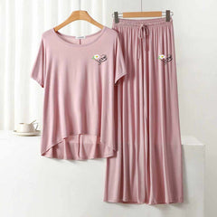 RH-Style Logo-Printed 2-Pcs Lounge And Night Wear Suit. WLW-01 RH-Style Logo-Printed 2-Pcs Lounge And Night Wear Suit. WLW-01