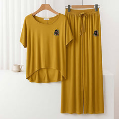 RH-Style Logo-Printed 2-Pcs Lounge And Night Wear Suit. WLW-01 RH-Style Logo-Printed 2-Pcs Lounge And Night Wear Suit. WLW-01