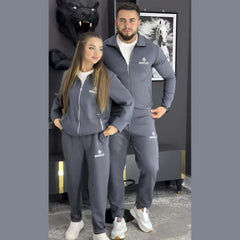 Bundle Of 2 Couple Jacket Style Simple 2-Pcs Winter Tracksuit's. D-25 Bundle Of 2 Couple Jacket Style Simple 2-Pcs Winter Tracksuit's. D-25