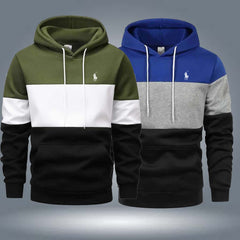 Bundle Of 2 Multi-Colour Pull-Over Printed Casual Hoodies For Winter's. Bundle Of 2 Multi-Colour Pull-Over Printed Casual Hoodies For Winter's.