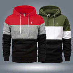 Bundle Of 2 Multi-Colour Pull-Over Printed Casual Hoodies For Winter's. Bundle Of 2 Multi-Colour Pull-Over Printed Casual Hoodies For Winter's.