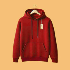 Pull-Over Style Casual Winter Hoodie For Her. Pull-Over Style Casual Winter Hoodie For Her.