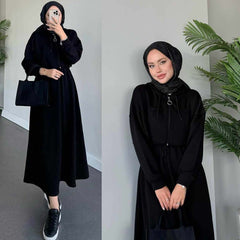 Drop Shoulder Short Hooded Maxi Style 2-Pcs Winter Co-Ord Set. WWTS-16 Drop Shoulder Short Hooded Maxi Style 2-Pcs Winter Co-Ord Set. WWTS-16