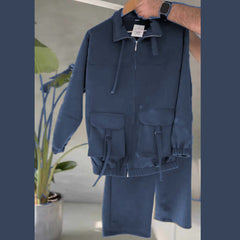 Oxfona 6-Pocket Cargo Style 2-Pcs Winter Co-Ord Set. WWTS-17 Oxfona 6-Pocket Cargo Style 2-Pcs Winter Co-Ord Set. WWTS-17