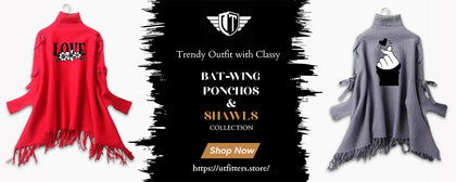 Bat-Wing Poncho & Shawl's