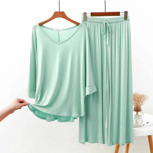 RH-Style 2-Pcs Lounge And Night Wear Suit. WLW-05