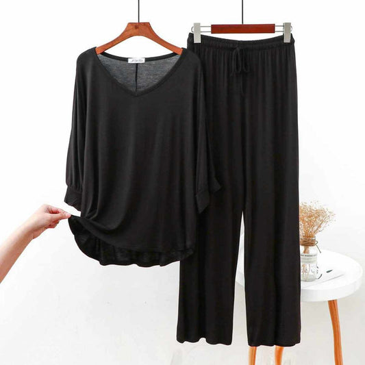RH-Style 2-Pcs Lounge And Night Wear Suit. WLW-05