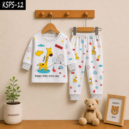 Kid's Funky Printed 2-Pcs Summer Suit. KSPS-12