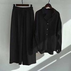 Alenza Western Shirt Style 2-Pcs Stiched Co-Ord Set.