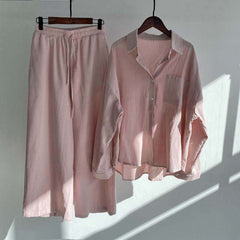 Alenza Western Shirt Style 2-Pcs Stiched Co-Ord Set.