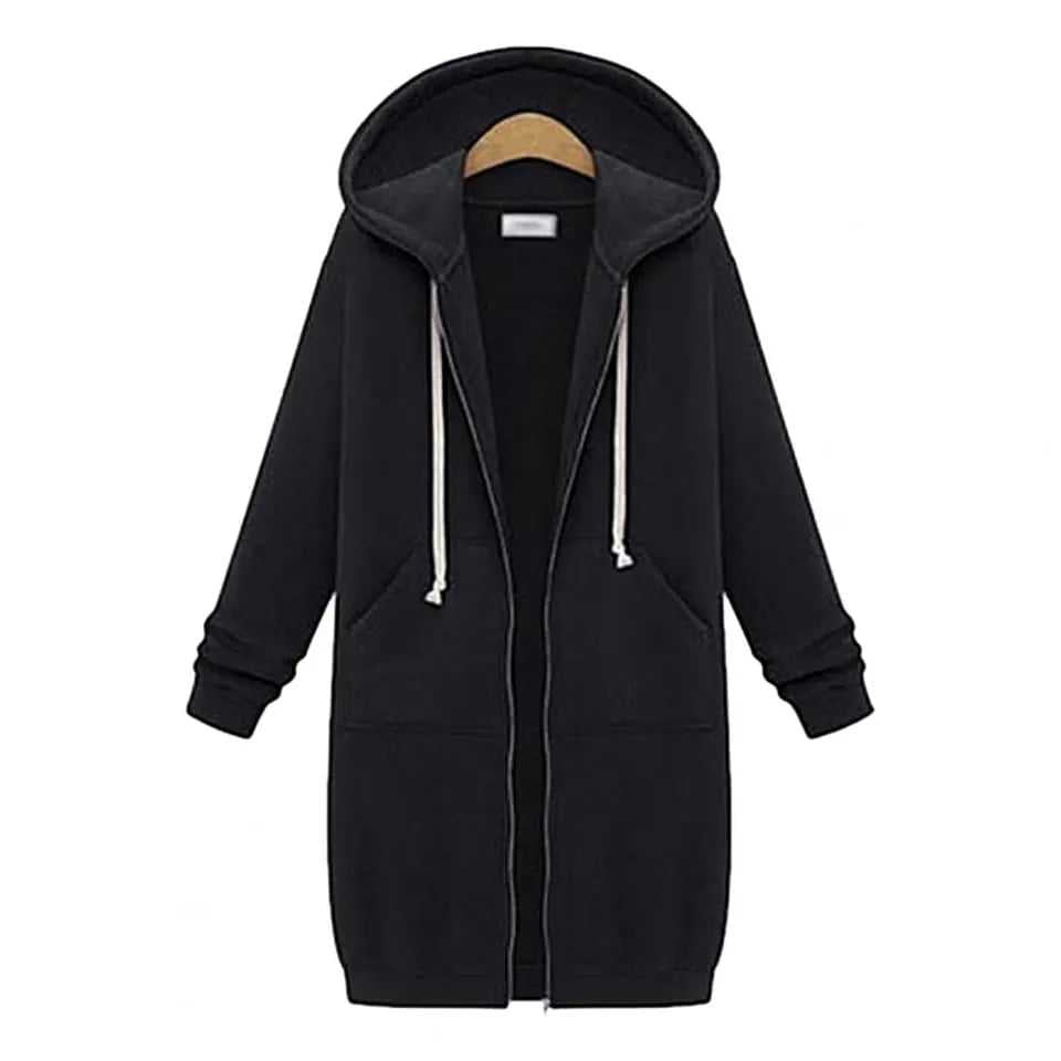 Premium Quality Long Zipper Hoodie For Winter's.