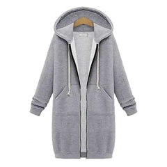 Premium Quality Long Zipper Hoodie For Winter's.