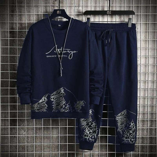 Astariya Hill Printed 2-Pcs Winter Tracksuit.