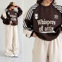 WOA Baggy Printed Style Premium Quality Winter 2-Pcs Tracksuit For Her. WWTS-57