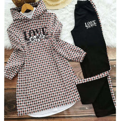 Multi Arrow Printed 2-Pcs Winter Tracksuit.