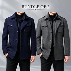 Bundle Of 2 Arctix Casual Double-Neck Winter Casual Fleece Coat. MWJ-408 V2