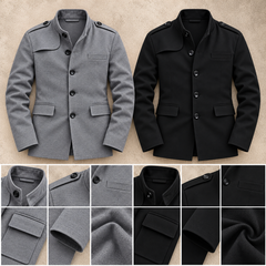 Bundle Of 2 Collar Style Casual Winter Fleece Coat. MWJ-407 V4