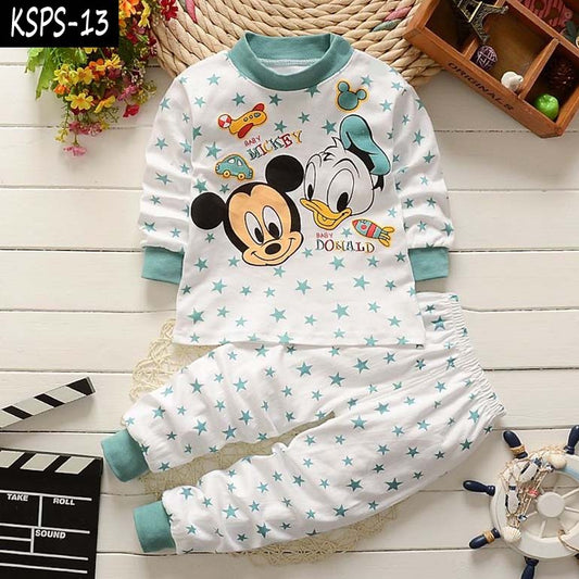 Kid's Funky Printed 2-Pcs Summer Suit. KSPS-13
