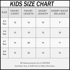 Kid's Funky Printed 2-Pcs Summer Suit. KSPS-19