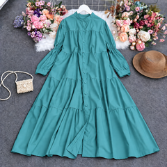 Antalia Western Patch-Work Style Long Frock.
