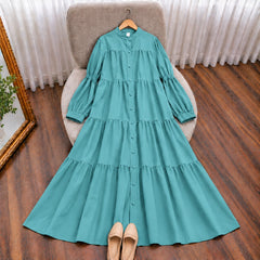 Antalia Western Patch-Work Style Long Frock. V2