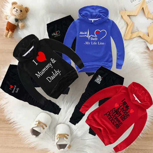 Bundle Of 3 Kids Hoodie Style 2-Pcs Winter Suit. Deal-2